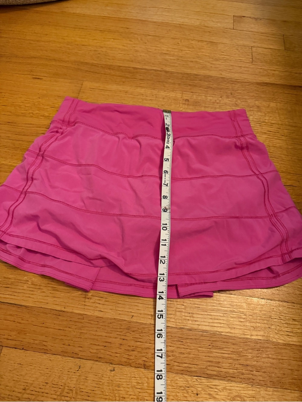 lululemon athletica Hot Pink Layered Athletic Skort